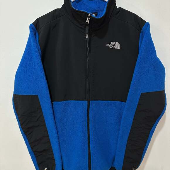 The North Face Other - The North Face Boys Denali Full Zip Fleece Jacket Blue/Black XL (18/20)